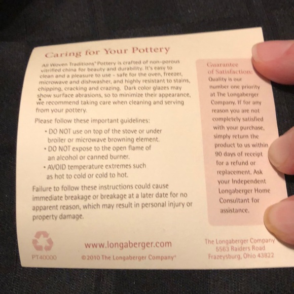 ⭐️LONGABERGER TRAVEL CUP⭐️ - Picture 8 of 12